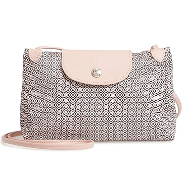 Longchamp Le Pliage Dandy Print Nylon Crossbody Bag Ivory