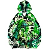 Harycnct Kids Tie Dye Pullover Hoodie with Kangaroo Pocket for Boys Girls Sweatshirt