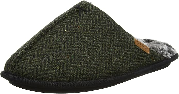 Fat Face Men�s Tweed Mule Open Back Slippers