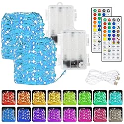 Dazzle Bright Color Changing Fairy Lights Battery