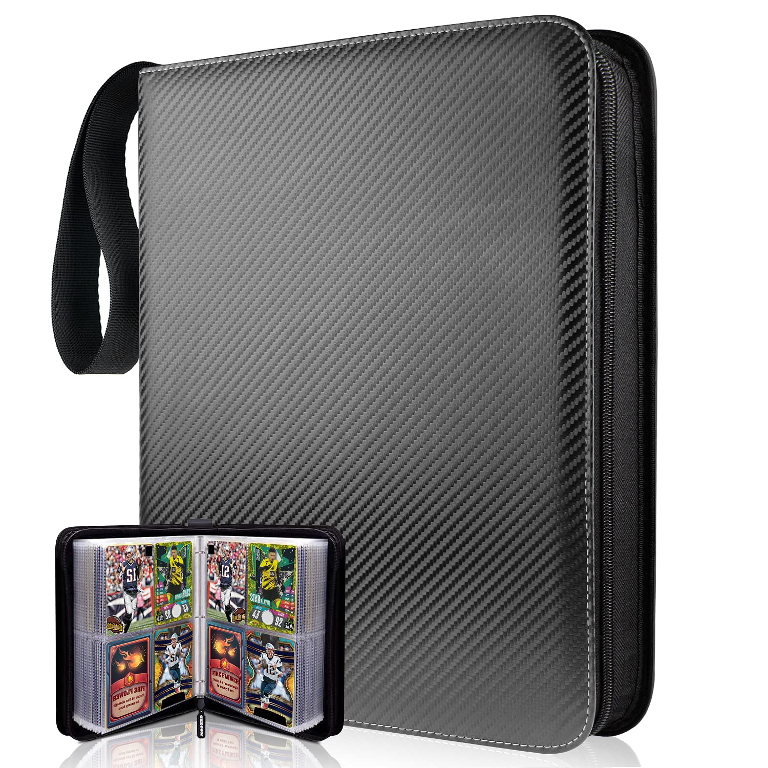 Mua 400 Pockets Card Binder Carrying Holder Compatible with Trading