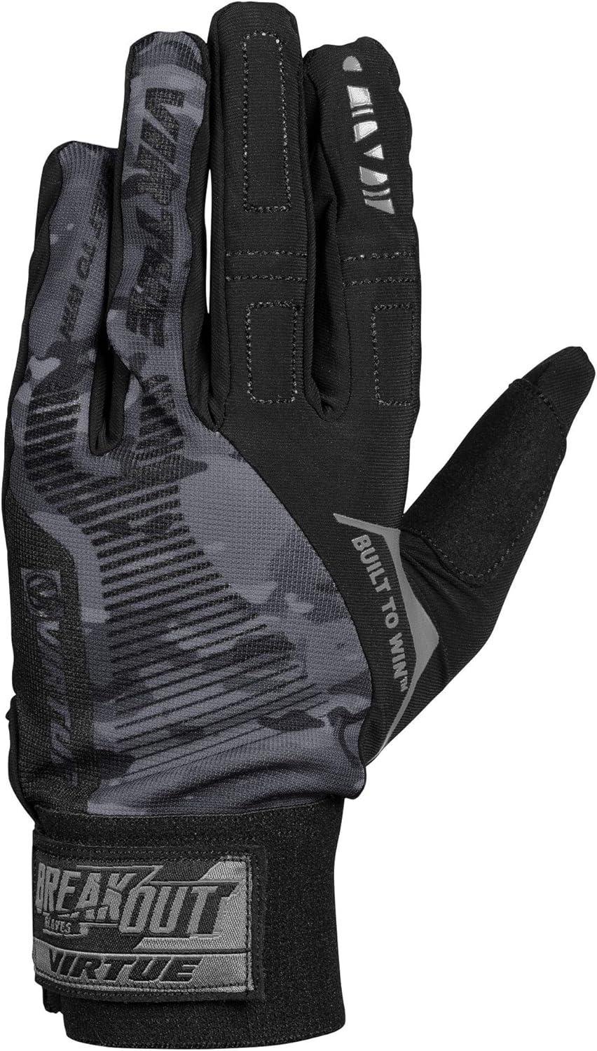 Virtue Breakout Gloves - Multi-Sport Ripstop Full Finger Paintball Gloves : Sports & Outdoors