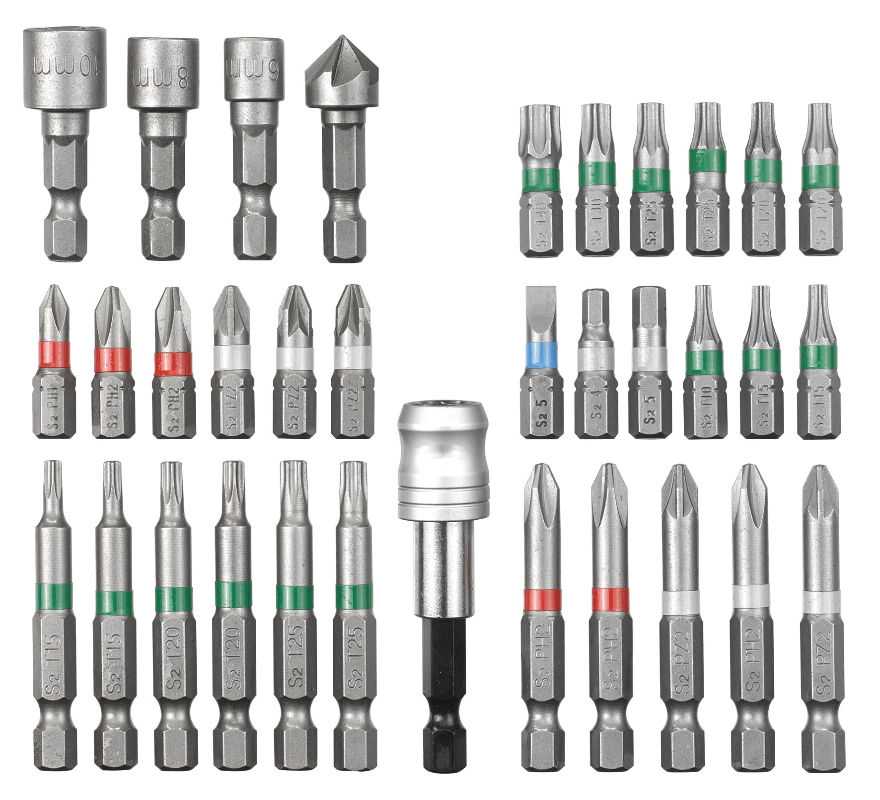 Einhell 34 Piece Screwdriver Bit Set