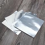 YINETTECH 5pcs 99.9% Pure Zinc Zn Sheet Plate Foil 140x140x0.2mm Science Lab view 7