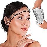 ABC PACK & SUPPLY Black Disposable Hair Net, 24