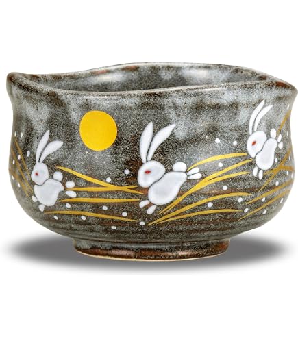 Amazon.com: ヤマキイカイ Yamaki Ikai Ceramic F1529 Matcha Bowl