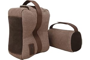 OXPANG Front Rear Shooting Rest Bag Tactical Sandbag Bench Unfilled Support Stand Bags for Rifle,Shotgun
