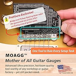 FretGuru XT Guitar String Action Gauge – Pro Fret