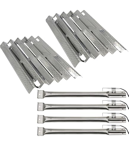 Adviace Grillrost Für Ducane 30400042 & ähnliche – Aus Edelstahl, 7 Mm Stäbe | Für 5-Brenner-Gasgrill | Kompatibel Mit Jenn Air, Kirkland, Brinkmann