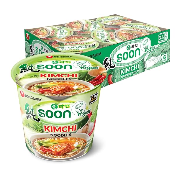 NONGSHIM SOON KIMCHI NOODLE CUP, 2.64 OUNCE (PACK...