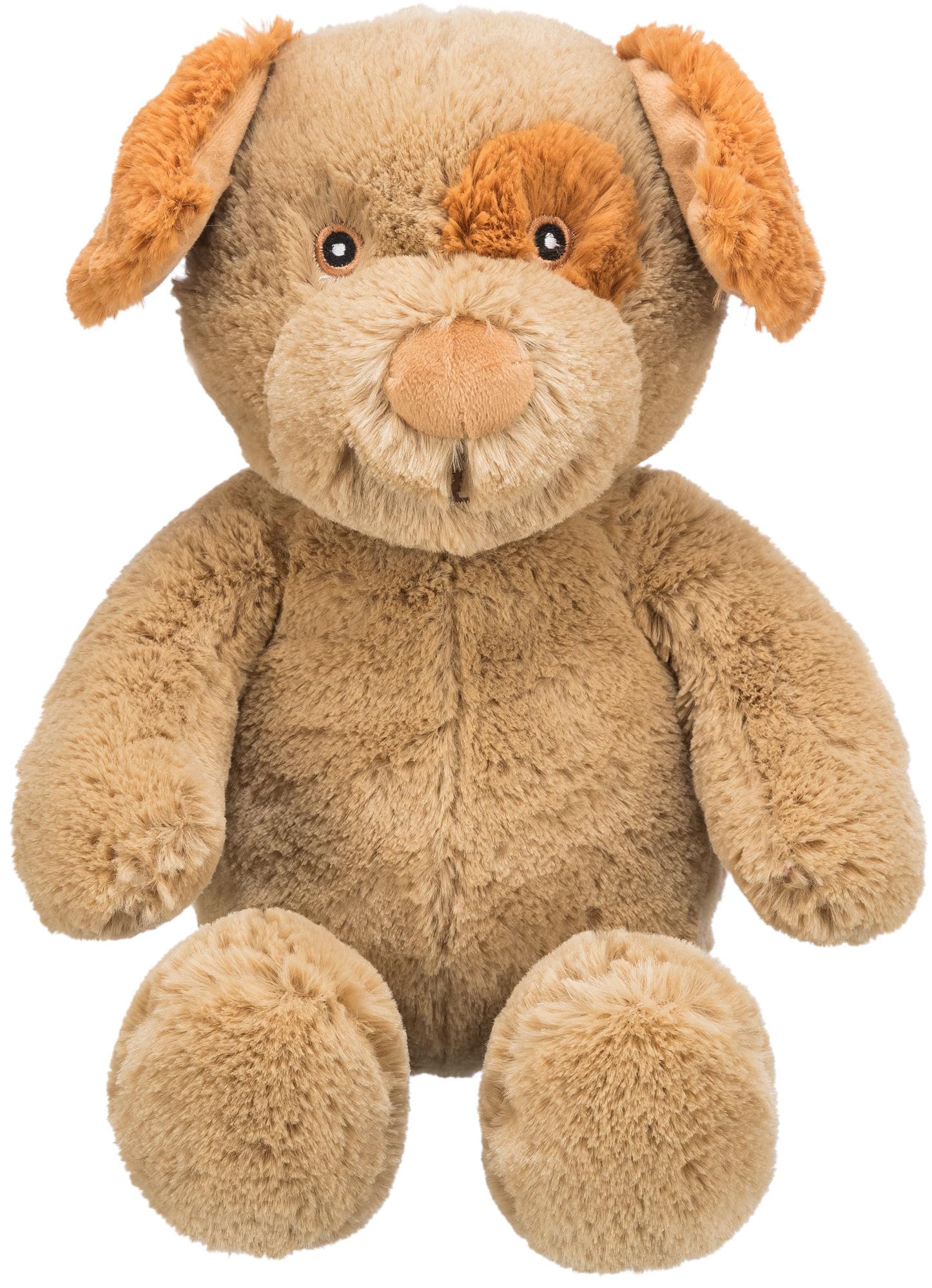 TRIXIE Dog Cuddly Toy Enno made from recycled plush – sustainable dog toy from the TRIXIE Be Eco range – soft plush toy for dog training and playtime, 40 cm – 34885 — image 1