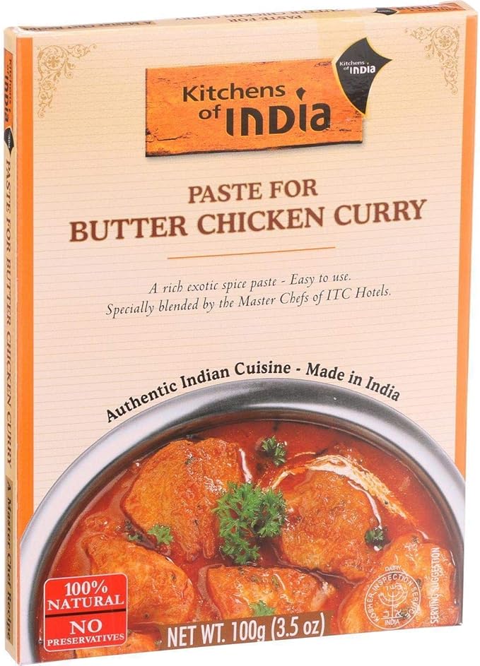 Kitchens Of India Butter Chicken Paste 100gm Amazon Ca Grocery