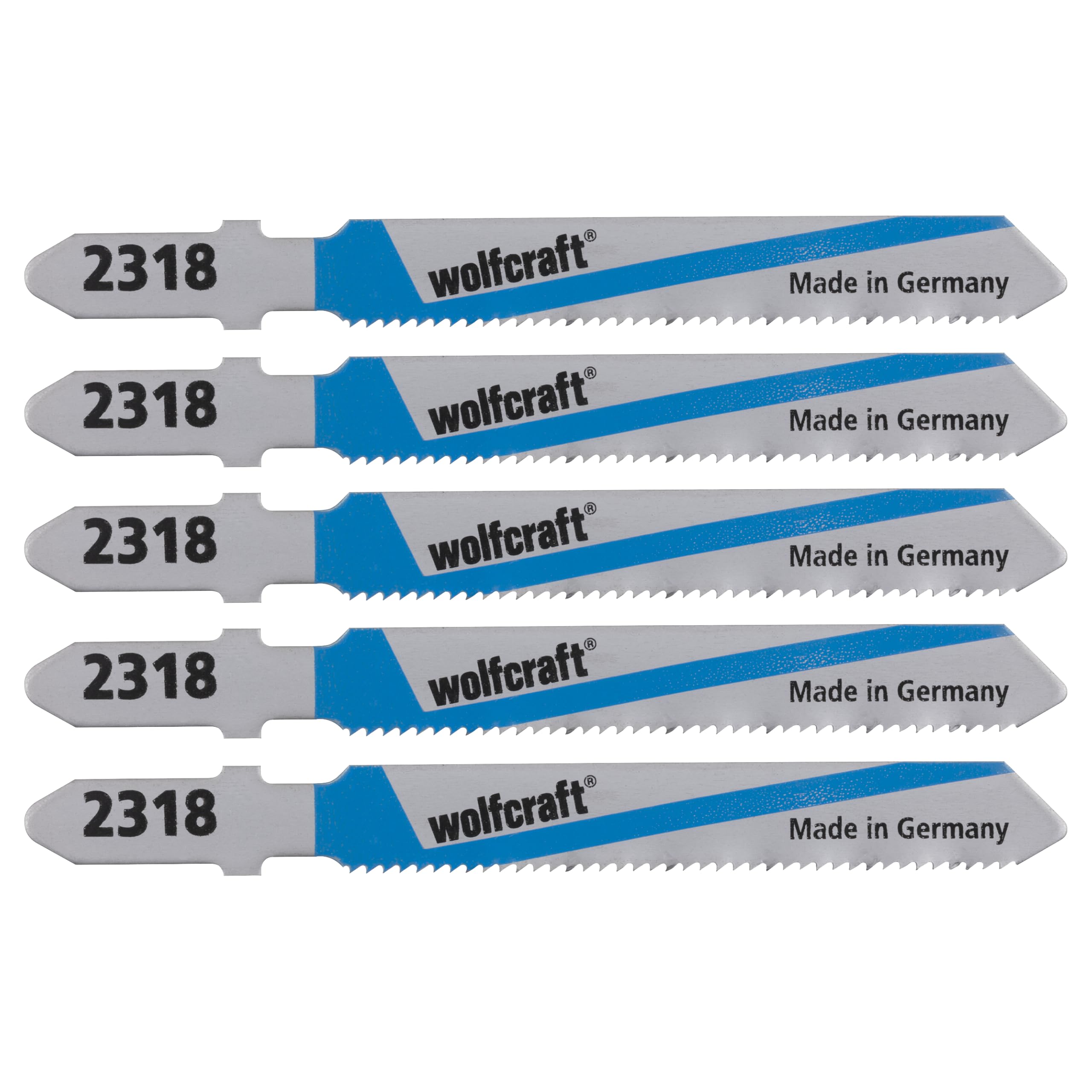 wolfcraft HSS Jigsaw Blade, T-Shank I 2654000
