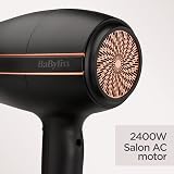 BaByliss Super Power Hair Dryer 2400W Ionic Frizz Control AC Motor 3 Heat 2 view 3