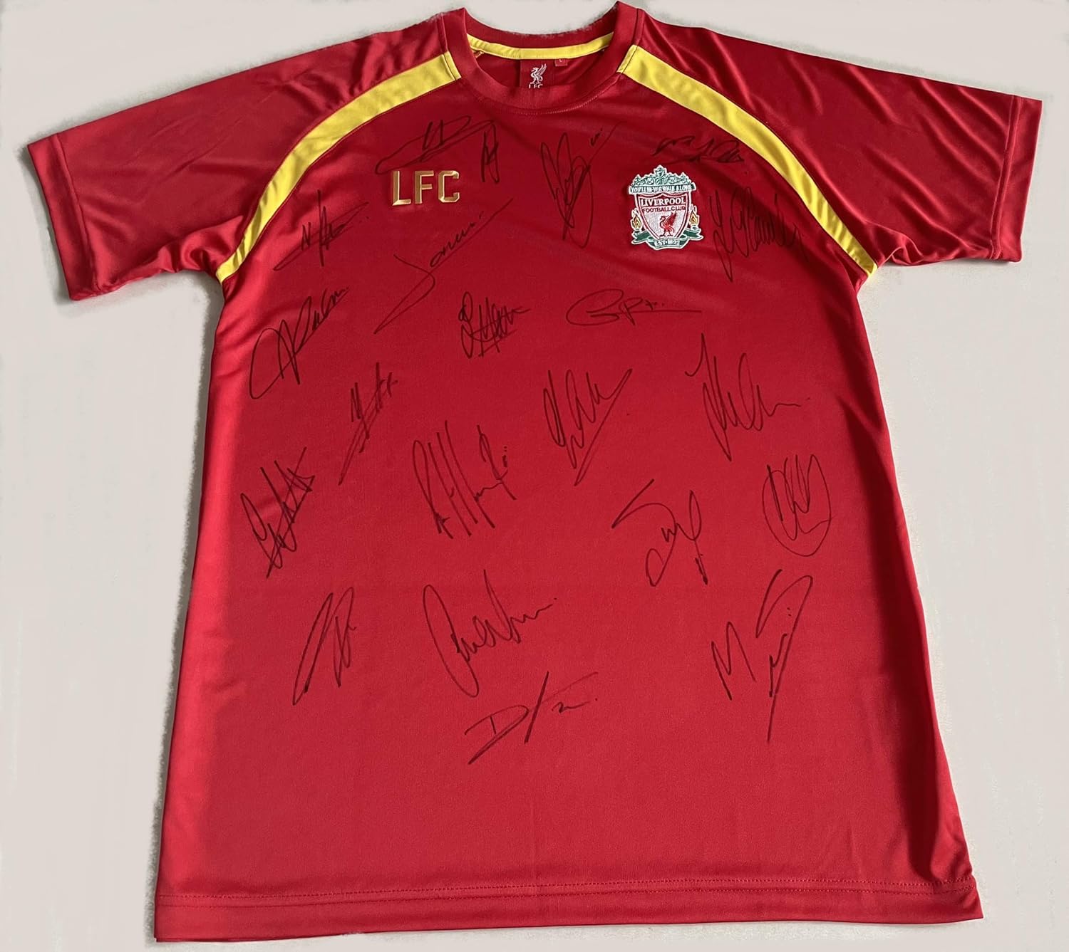 Liverpool Signed Shirt Amazon.co.uk Sports & Outdoors