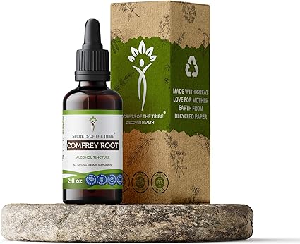 Amazon Com Comfrey Root Alcohol Liquid Extract Organic Comfrey Symphytum Officinale Dried Root Tincture Supplement 2 Fl Oz Health Personal Care