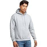 Hanes Men's EcoSmart Hoodie, Midweight Fleece, Pullover Hooded Sweatshirt
