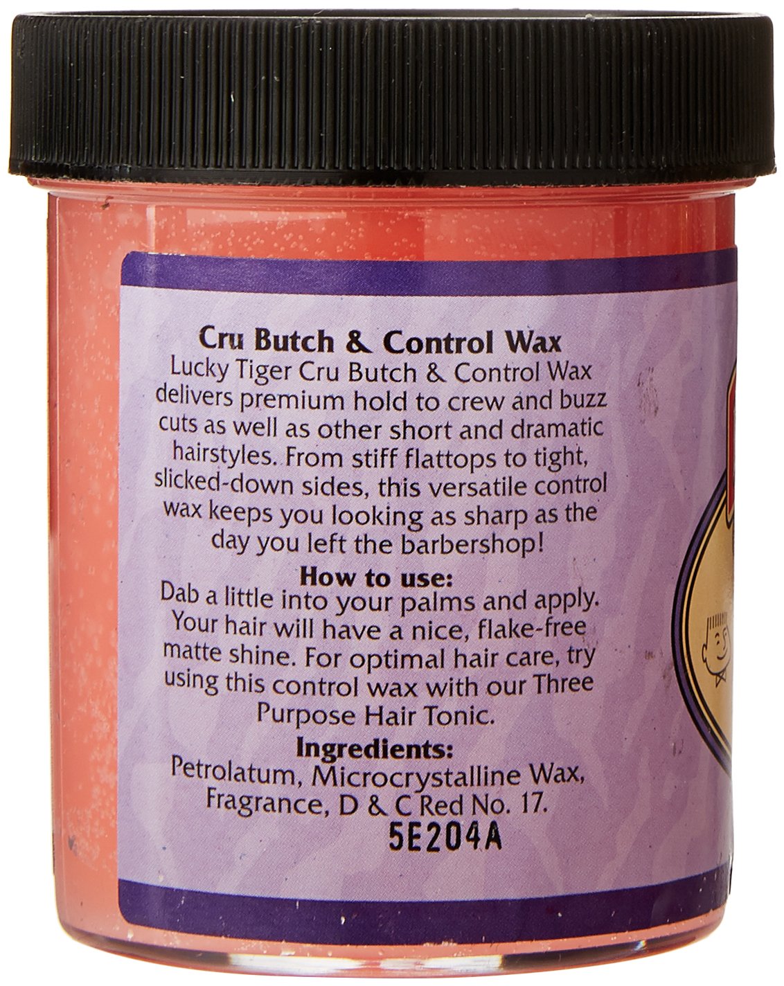 Amazon Com Lucky Tiger Cru Butch Control Wax 3 5oz Hair Care