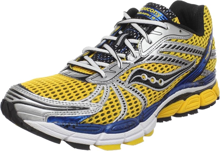 Saucony Men's ProGrid Triumph 8 Running Shoe,Yellow/Blue,10.5 M US Amazon.ca Shoes & Handbags Saucony Men's ProGrid Triumph 8 Running Shoe,Yellow/Blue,10.5 M US Amazon.ca Shoes & Handbags