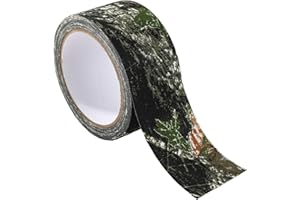 Lyreh 10.9 Yard Camo Stealth Silencing Tape, Self-Adhesive Hunting Camouflage Tape Multipurpose Stealth Wrap Strip Bandage for Outdoor Hunting Camping Climbing Gear Accessories