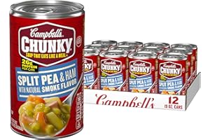 Campbell's Soup Split Pea 'n' Ham, 19 OZ (Pack of 12)