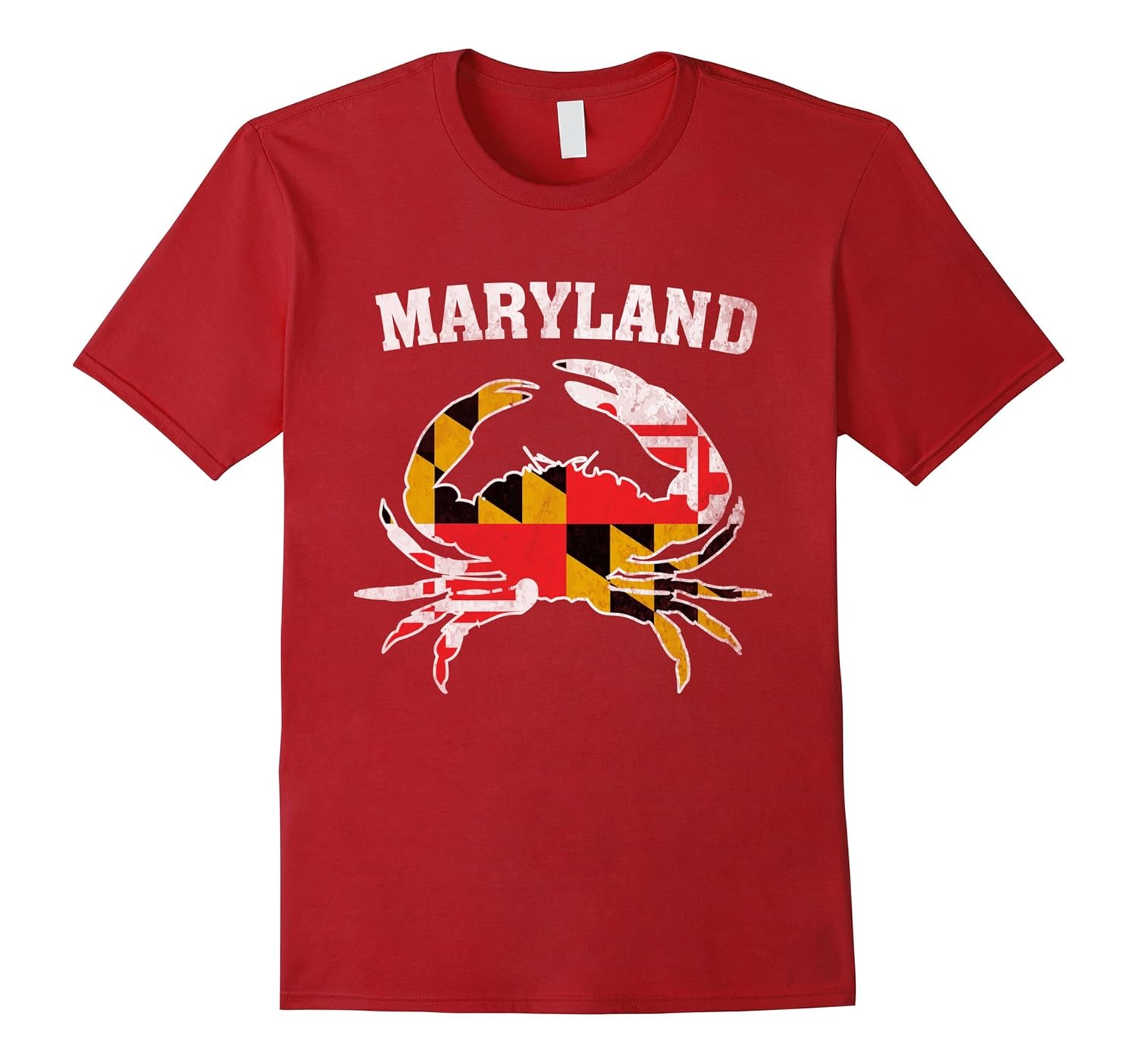 Maryland Vintage Flag Shirt State Flag Blue Crab TShirtArt Artvinatee