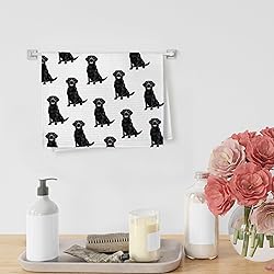 Yorhifa Black Labrador Retriever Dog Kitchen Dish