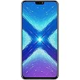 Huawei Honor 8X (64GB + 4GB RAM) 6.5" HD 4G LTE GSM Factory Unlocked Smartphone - International Version No Warranty JSN-L23 (Black) (Renewed)
