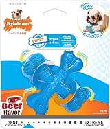 Nylabone Gentle Puppy Teething X Bone Beef Flavour XS for Puppies 0-7 kg view 9