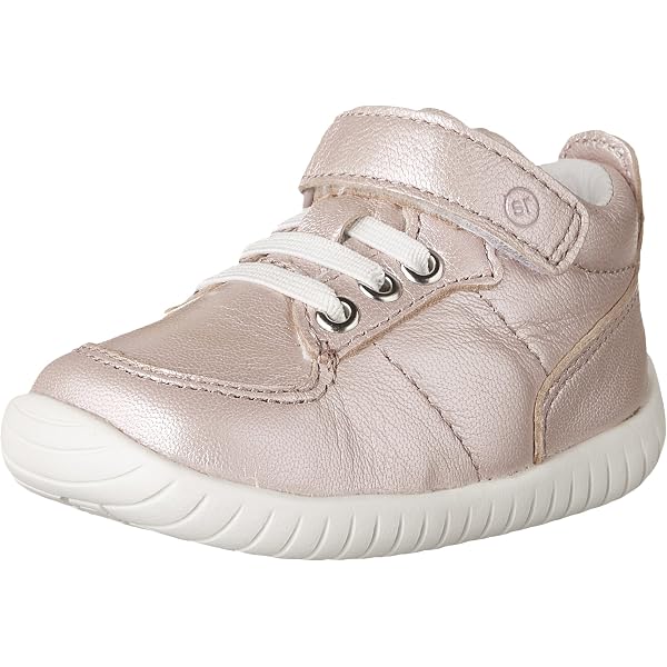 Geox Girl's Jr Creamy Sneakers - Low-Top, Quilted Design, Breathable Sole | Kids' Casual Shoes - View #5
