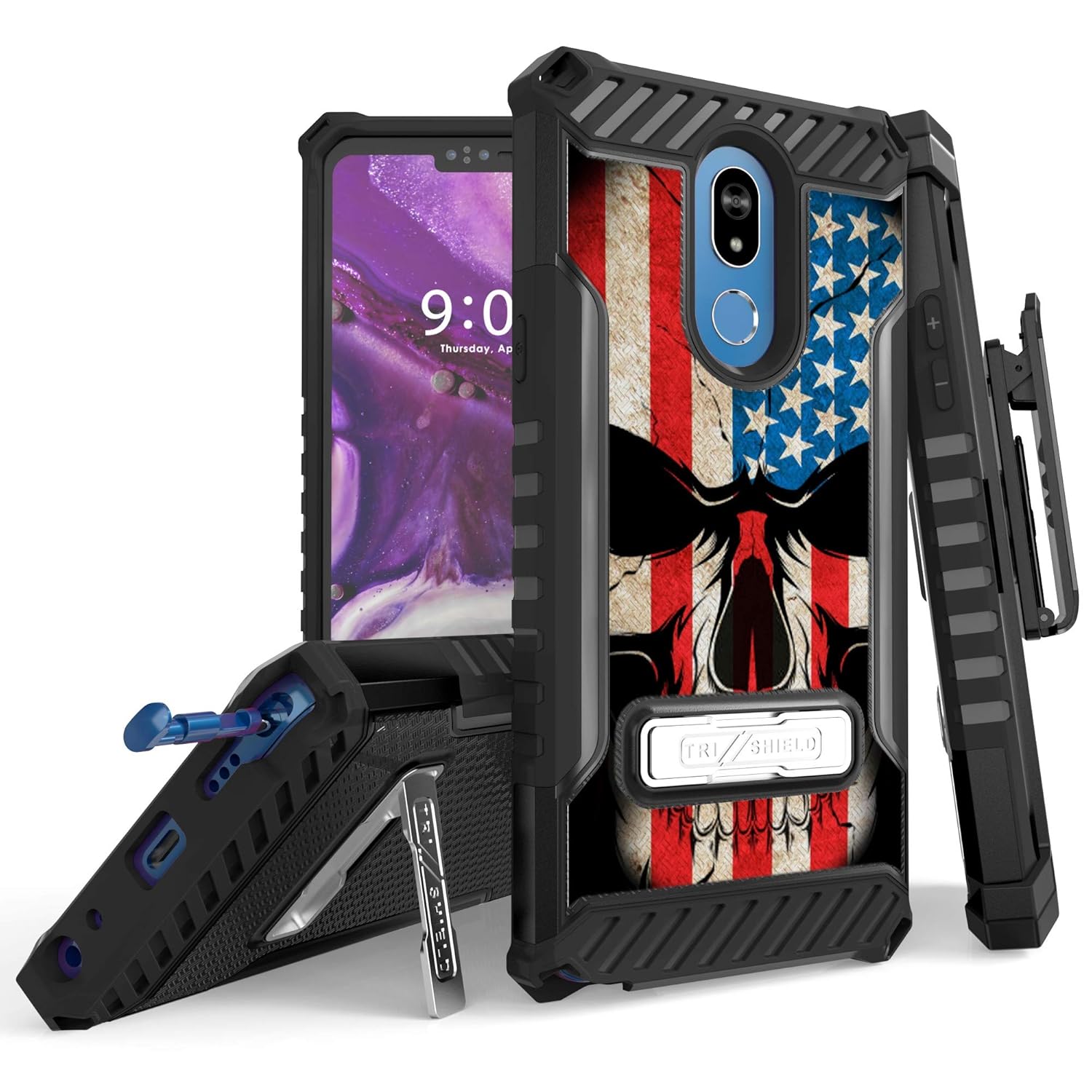 Best heavy duty phone pouch for lg stylo 2 with protective cover