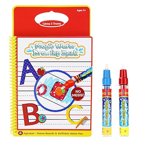Rangebow ABC Alphabet magische Aqua Wasser wiederverwendbare Zeichnung Doodle Buch und magischen Stift für 3 Jahre plus (ABC 