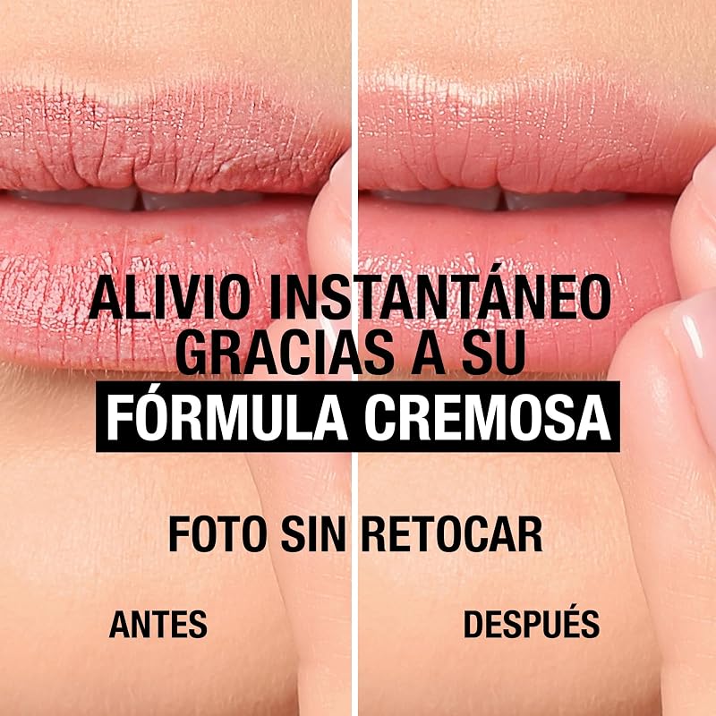 Norwegian Formula Cica Intense Repair Lip Balm (1 x 15 ml), bálsamo labial hidratante com 40% de glicerina e pantenol, para lábios secos e danificados