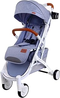 FJESSA Sky Comfort Leichter Kinderwagen, Kinderbuggy, Travel Buggy, Buggy Sportwagen, Sitzbuggy, Klappbar (Grau)