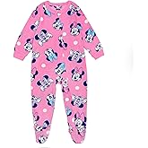 Minnie Mouse Girls' Minnie Mouse Footed Blanket Sleeper, Comfortable Pajamas, Soft & Cute for Kids