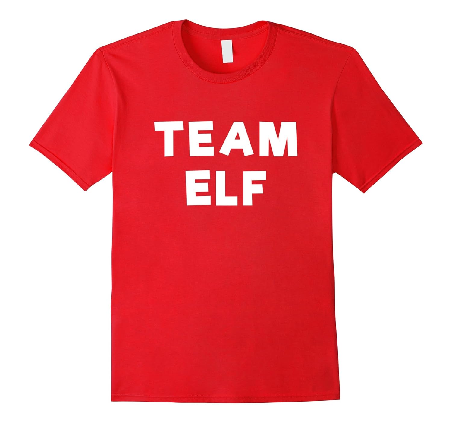 Team Elf T Shirt - Funny Christmas Slogans-Rose