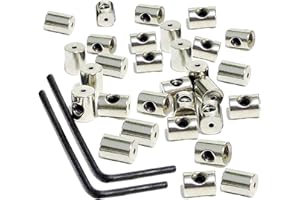 COINS FOR ANYTHING, INC Pin Locks (30) Pin Keepers - Locking Pinkeepers with Wrench - Biker Pin Locks - Pin Locks - Veteran Owned