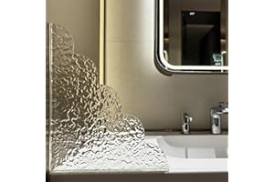 HOMUS 2-Pack Shower Splash Guard-Large Waterproof Self-Adhesive Shower Corner Guards for Bathtub, 11.5 x 9.1 inches