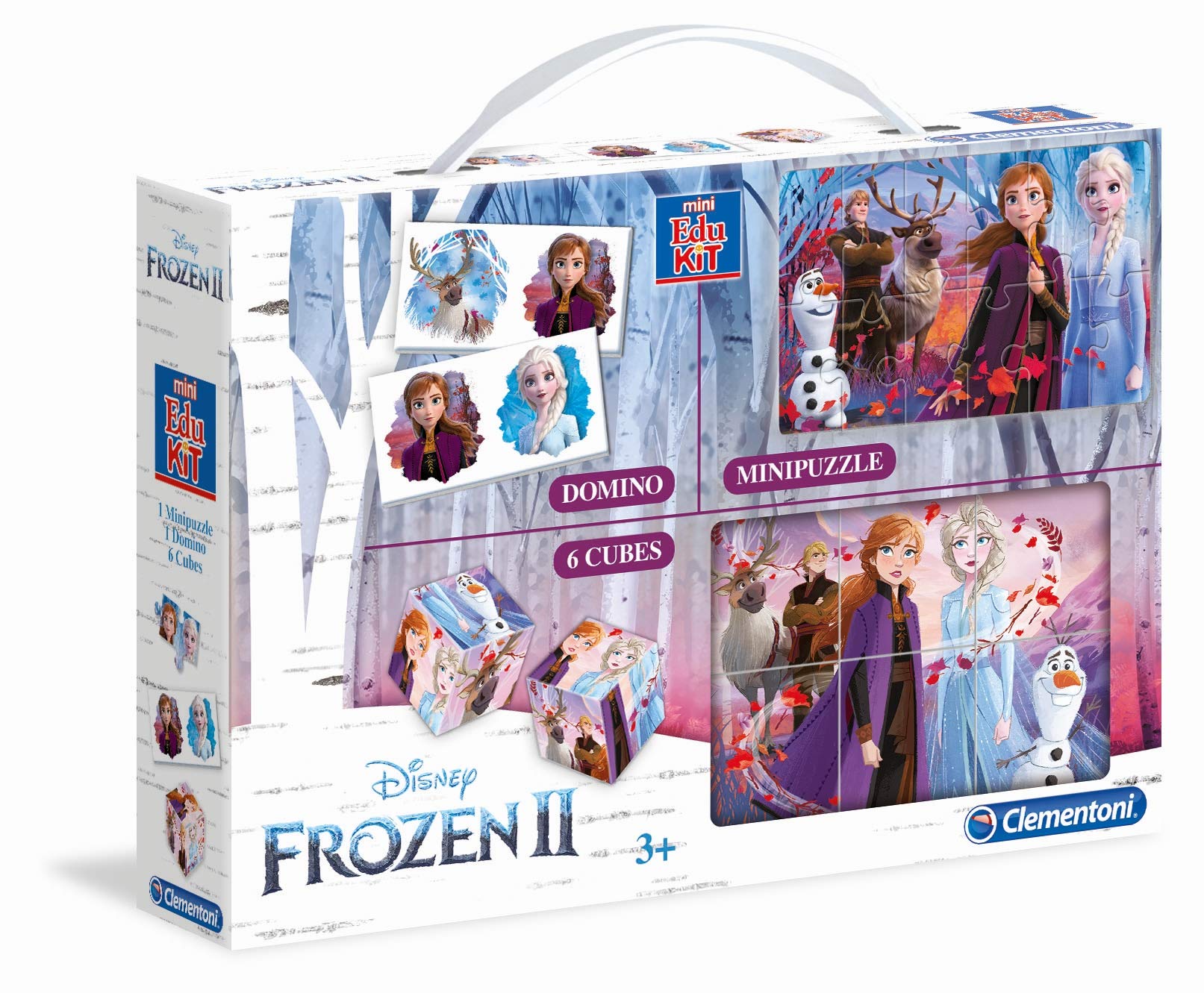 Clementoni 18057 Disney Frozen Mini Edukit 2, Multicoloured