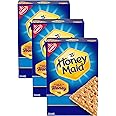 Honey Maid Graham Crackers, Gingerbread House Cookies, Original, 14.4 Oz (Pack of 3)