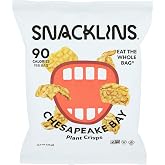 Snacklins Chesapeake Bay Puffed Veggie Crisps, 0.9 OZ