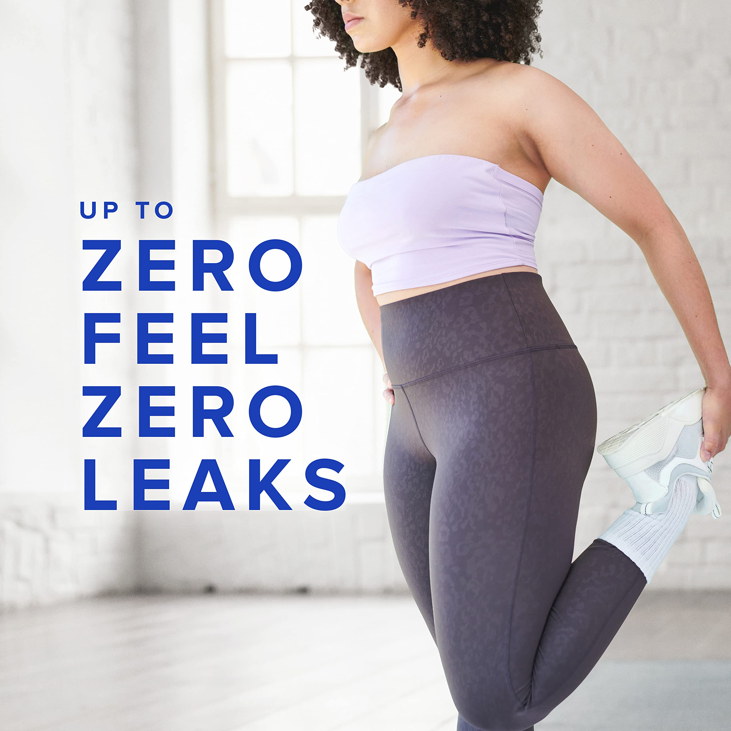 Always Pure Cotton Feminine Pads for Women, FlexFoam Pads with Wings, Size 1, Regular Absorbency, Unscented, 84 Count (3 Packs of 28)