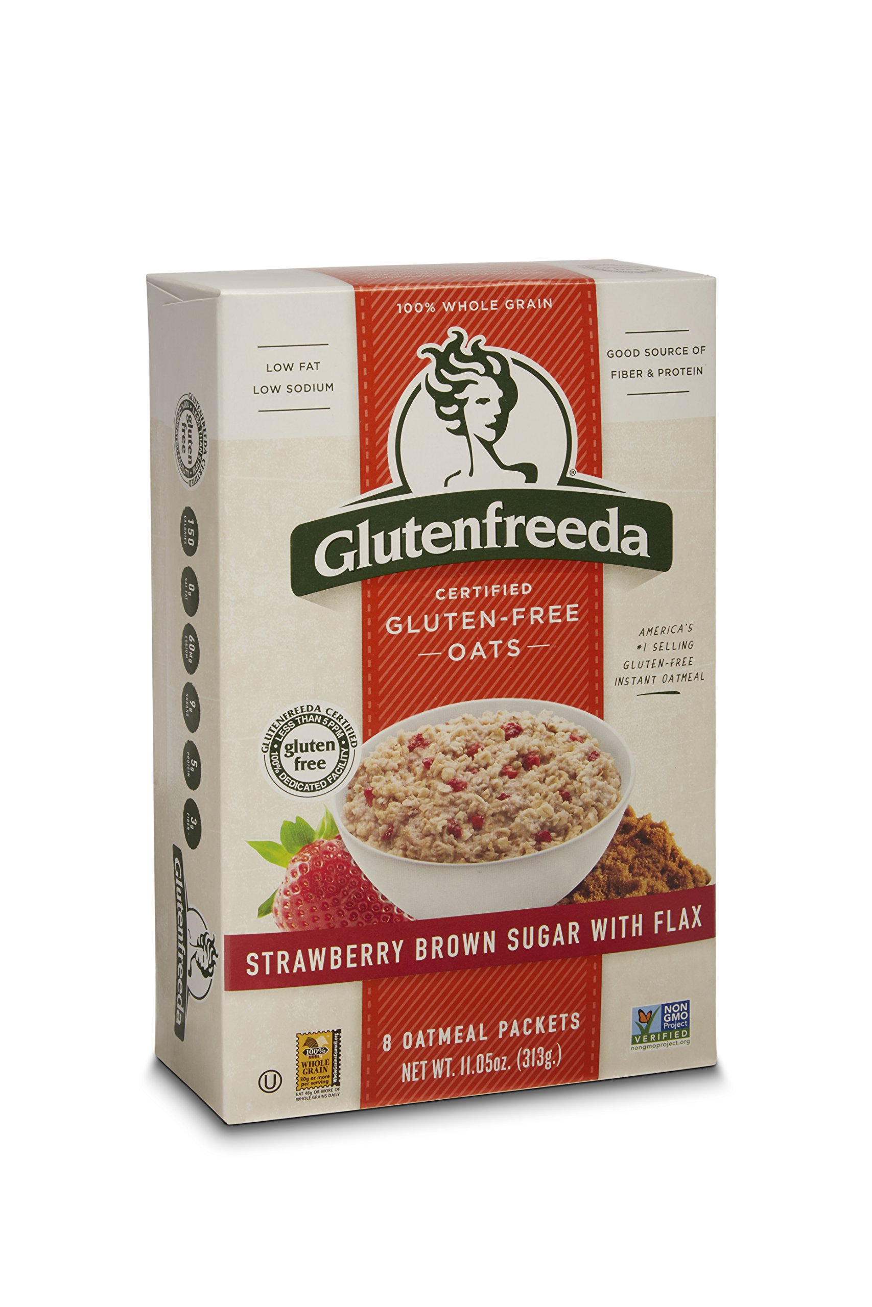 Glutenfreeda Gluten Free Instant Oatmeal, Maple Raisin