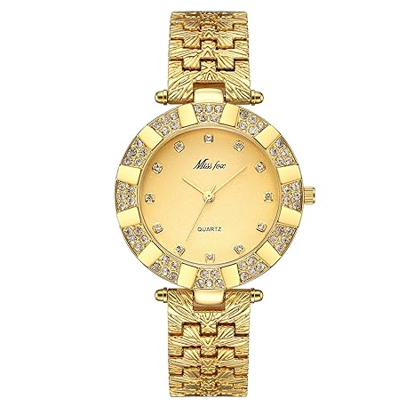 Frauen Uhren Lässige Mode Wasserdichte Uhren Diamant Strass Armbanduhr
