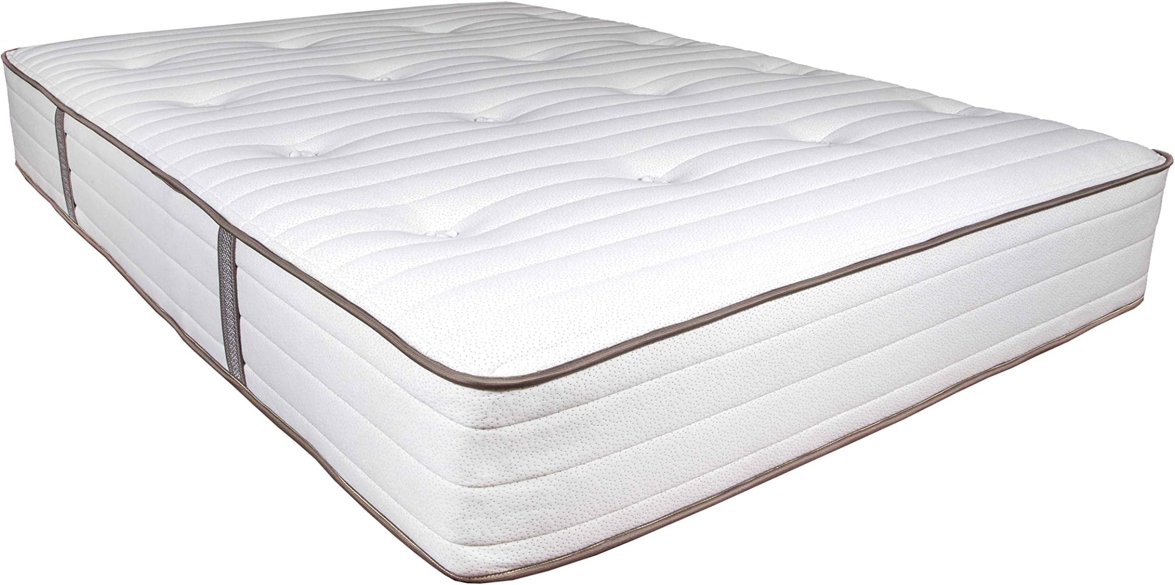 My Green Mattress - Natural Escape - GOTS Organic Cotton, Natural Eco-Wool and GOLS Certified Organic Latex - Medium Firm Mattress (Queen) Made in The USA