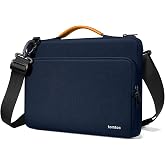 tomtoc 360&deg; Protective Laptop Shoulder Bag for 15.6" HP ASUS Dell Laptops | Dell XPS 15, HP Victus 15, Lenovo Legion 5, ASUS 15.6-16" ROG Strix G16/G15, Acer Nitro 5, Water-Resistant Carrying Case
