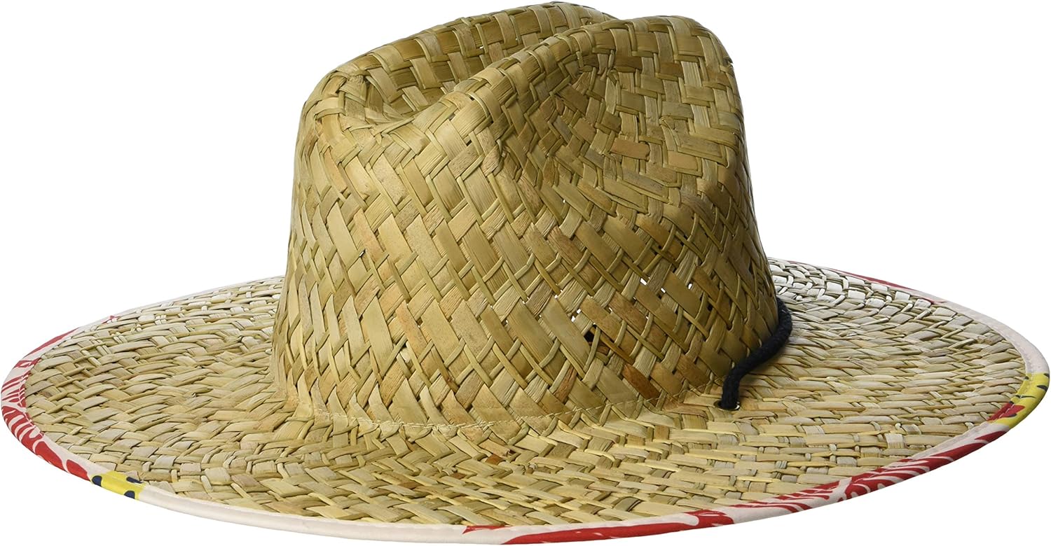 Quiksilver Men's Outsider Straw Sun Protection Hat: Clothing