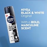NIVEA MEN Black & White Original Anti-Perspirant 150ml 72h Deodorant view 3