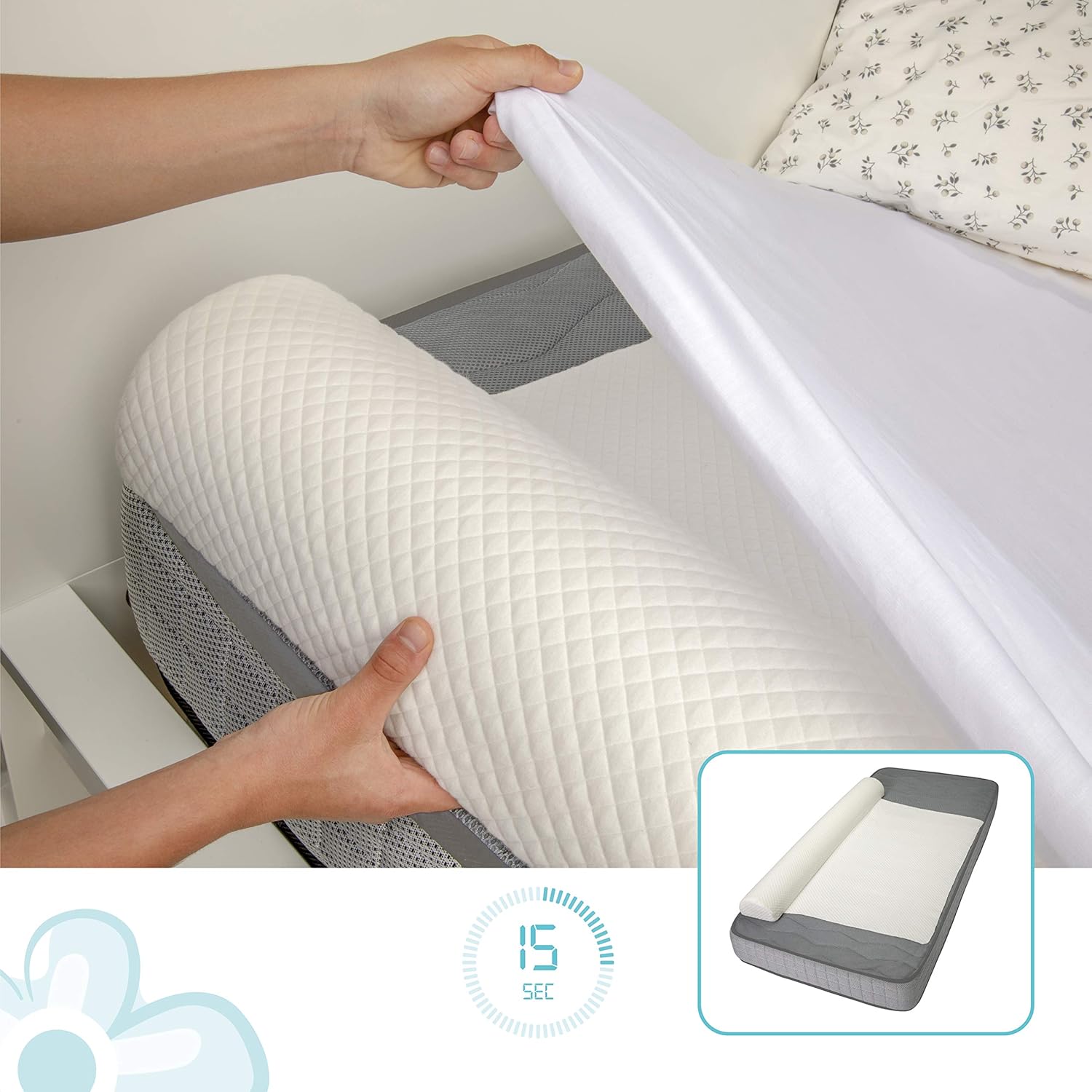 BANBALOO MAX Rail Bed Bumper for Toddler Safety Barrier Children’s