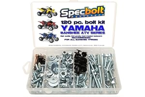 120pc Specbolt Yamaha Banshee Bolt Kit for Maintenance & Restoration OEM Spec Fasteners ATV Quad